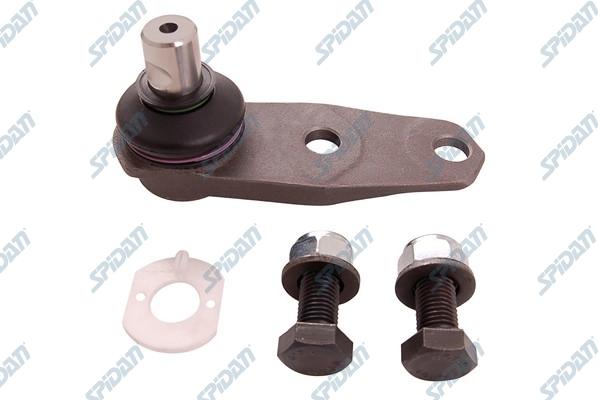 SPIDAN CHASSIS PARTS 50409 - Шаровая опора, несущий / направляющий шарнир autospares.lv