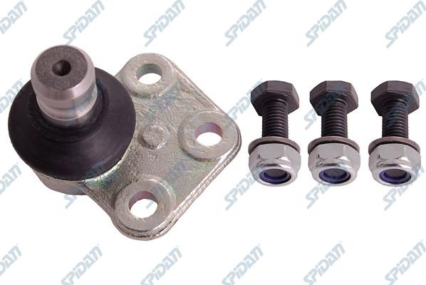 SPIDAN CHASSIS PARTS 50636 - Шаровая опора, несущий / направляющий шарнир autospares.lv