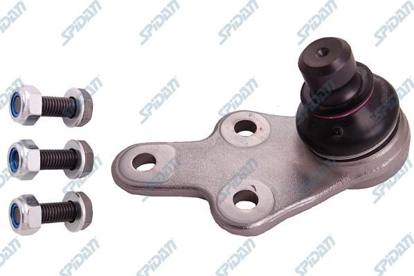 SPIDAN CHASSIS PARTS 50624 - Шаровая опора, несущий / направляющий шарнир autospares.lv