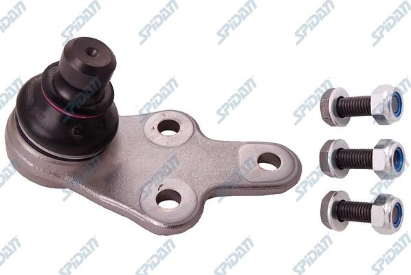 SPIDAN CHASSIS PARTS 50623 - Шаровая опора, несущий / направляющий шарнир autospares.lv