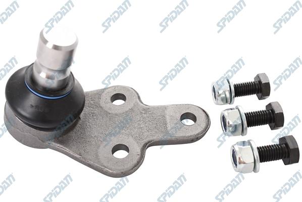 SPIDAN CHASSIS PARTS 58195 - Шаровая опора, несущий / направляющий шарнир autospares.lv