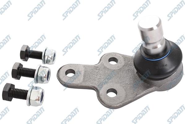 SPIDAN CHASSIS PARTS 58196 - Шаровая опора, несущий / направляющий шарнир autospares.lv