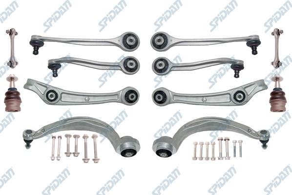 SPIDAN CHASSIS PARTS 58814 - Подвеска колеса, комплект autospares.lv