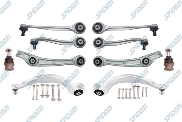 SPIDAN CHASSIS PARTS 58813 - Подвеска колеса, комплект autospares.lv