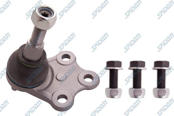 SPIDAN CHASSIS PARTS 58227 - Шаровая опора, несущий / направляющий шарнир autospares.lv