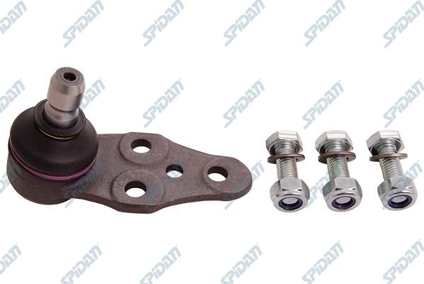 SPIDAN CHASSIS PARTS 57201 - Шаровая опора, несущий / направляющий шарнир autospares.lv