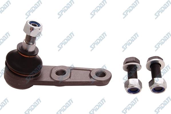 SPIDAN CHASSIS PARTS 57202 - Шаровая опора, несущий / направляющий шарнир autospares.lv