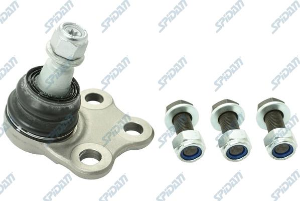 SPIDAN CHASSIS PARTS 60414 - Шаровая опора, несущий / направляющий шарнир autospares.lv