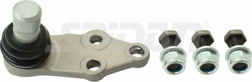 SPIDAN CHASSIS PARTS 62194 - Шаровая опора, несущий / направляющий шарнир autospares.lv