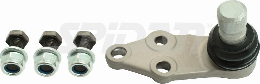 SPIDAN CHASSIS PARTS 62195 - Шаровая опора, несущий / направляющий шарнир autospares.lv