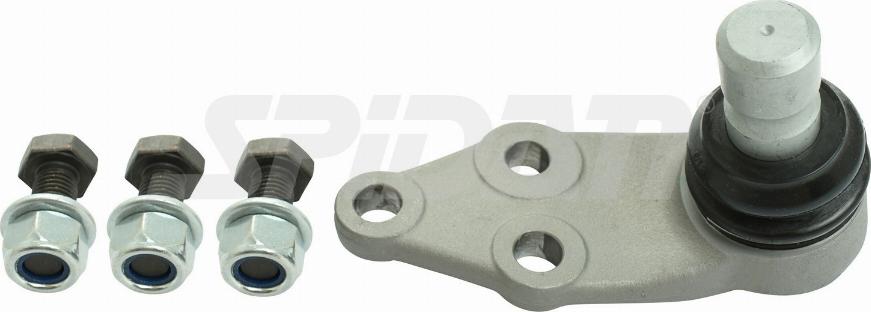 SPIDAN CHASSIS PARTS 62197 - Шаровая опора, несущий / направляющий шарнир autospares.lv