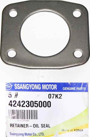Ssangyong 42423-05000 - Подшипник ступицы колеса, комплект autospares.lv