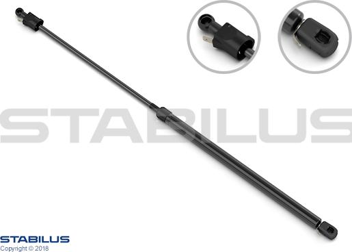 STABILUS 942863 - Газовая пружина, упор autospares.lv