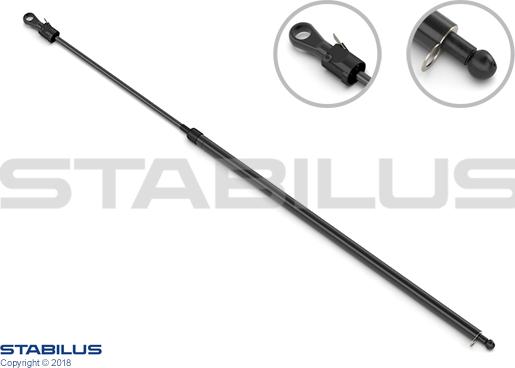 STABILUS 9515BU - Газовая пружина, упор autospares.lv