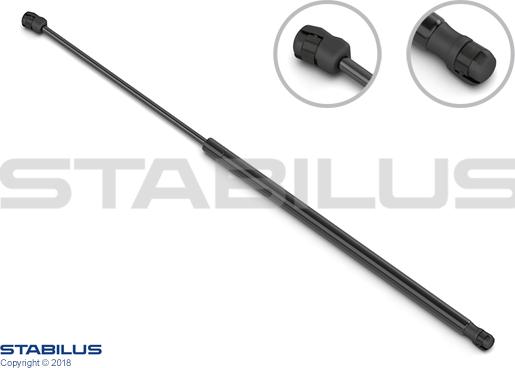 STABILUS 9588FB - Газовая пружина, упор autospares.lv