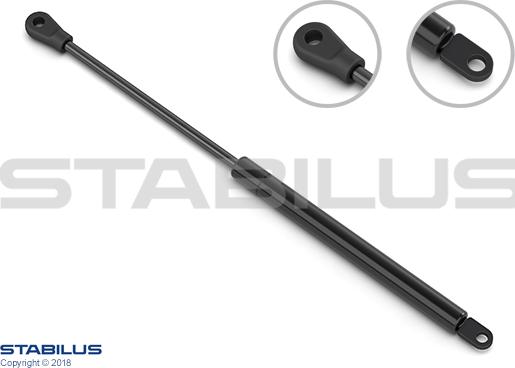 STABILUS 619698 - Газовая пружина, упор autospares.lv