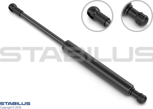 STABILUS 688711 - Газовая пружина, упор autospares.lv