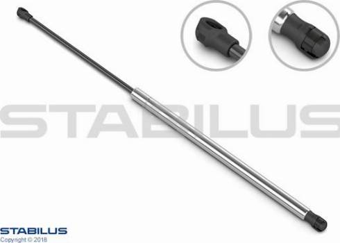 STABILUS 632664 - Газовая пружина, упор autospares.lv