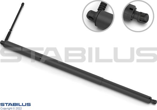 STABILUS 065041 - Электромотор, задняя дверь autospares.lv