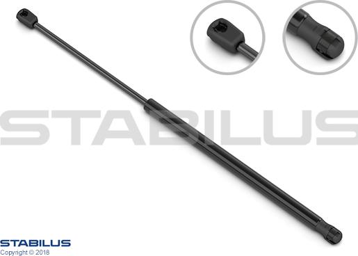 STABILUS 8312BD - Газовая пружина, упор autospares.lv