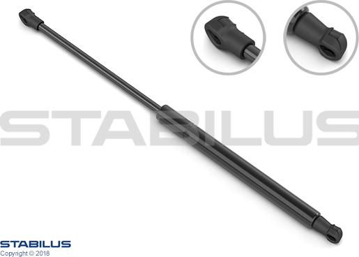 STABILUS 022244 - Газовая пружина, капот autospares.lv