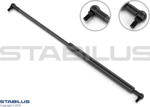 STABILUS 370468 - Газовая пружина, упор autospares.lv