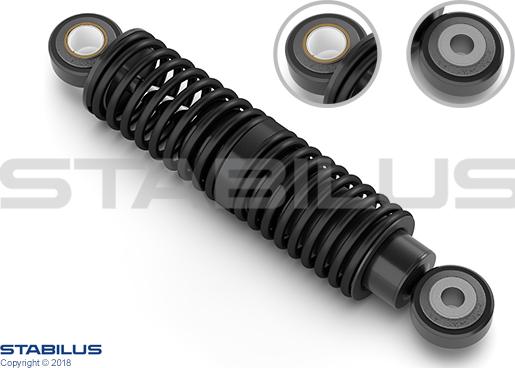 STABILUS 015295 - Виброгаситель, поликлиновый ремень autospares.lv