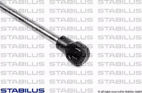 STABILUS 016476 - Газовая пружина, капот autospares.lv