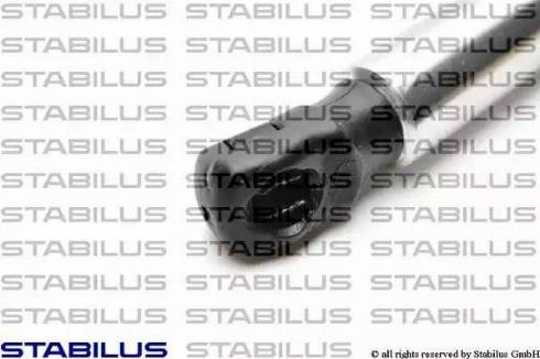 STABILUS 018586 - Газовая пружина, капот autospares.lv