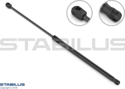 STABILUS 4126XQ - Газовая пружина, капот autospares.lv