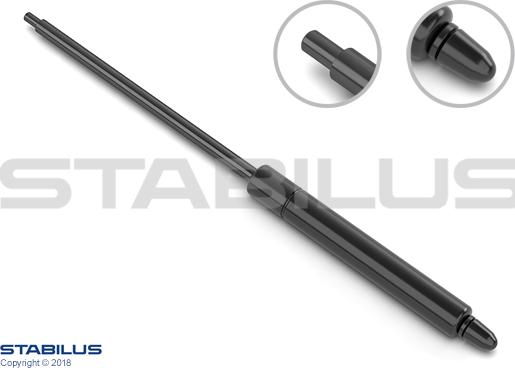 STABILUS 031645 - Газовая пружина, регулировка сиденья autospares.lv