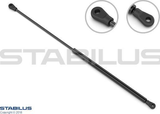 STABILUS 024339 - Газовая пружина, капот autospares.lv