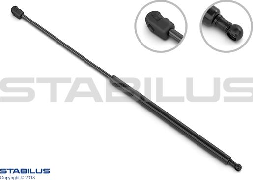 STABILUS 1408BB - Газовая пружина, упор autospares.lv