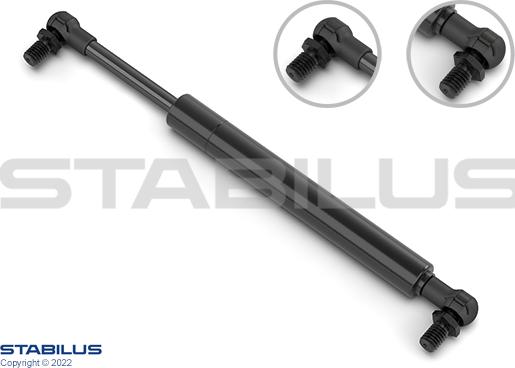 STABILUS 139611 - Газовая пружина, упор autospares.lv