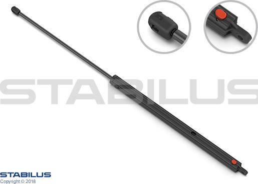 STABILUS 1383BM - Газовая пружина, капот autospares.lv