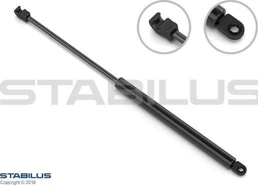 STABILUS 8908CO - Газовая пружина, упор autospares.lv