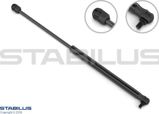 STABILUS 265075 - Газовая пружина, упор autospares.lv