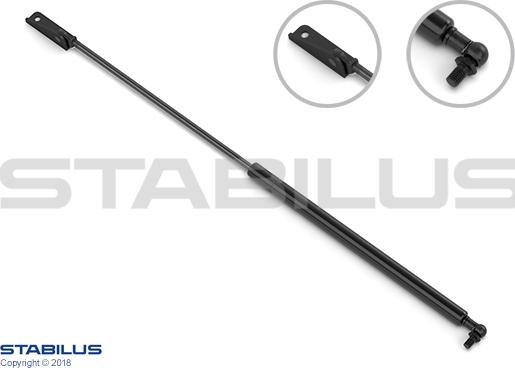 STABILUS 735171 - Газовая пружина, упор autospares.lv