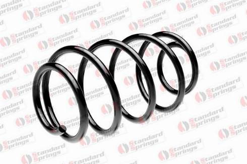 STANDARD SPRINGS ST 124 067 F - Пружина ходовой части autospares.lv