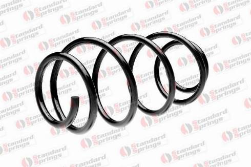 STANDARD SPRINGS ST 124 010 F - Пружина ходовой части autospares.lv