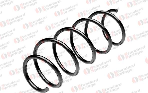 STANDARD SPRINGS ST 124 073 F - Пружина ходовой части autospares.lv