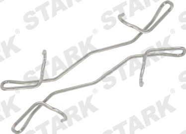 Stark SKAK-1120001 - Комплектующие для колодок дискового тормоза autospares.lv