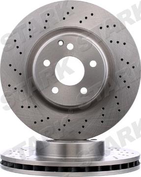 Stark SKBD-0022344 - Тормозной диск autospares.lv