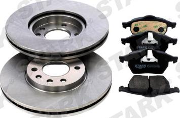 Stark SKBK-1090095 - Дисковый тормозной механизм, комплект autospares.lv