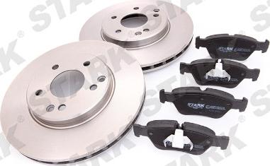 Stark SKBK-1090091 - Дисковый тормозной механизм, комплект autospares.lv