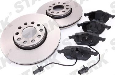 Stark SKBK-1090093 - Дисковый тормозной механизм, комплект autospares.lv