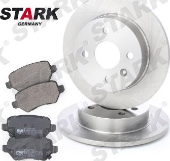 Stark SKBK-1090047 - Дисковый тормозной механизм, комплект autospares.lv