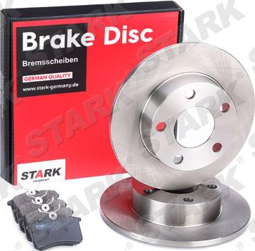 Stark SKBK-1090051 - Дисковый тормозной механизм, комплект autospares.lv