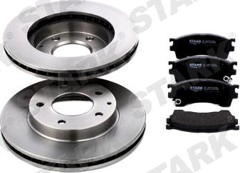 Stark SKBK-1090057 - Дисковый тормозной механизм, комплект autospares.lv