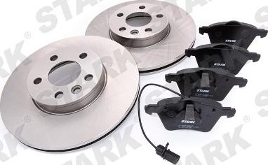 Stark SKBK-1090082 - Дисковый тормозной механизм, комплект autospares.lv